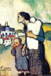 П. Пикассо. Мать и дитя 2. 1905